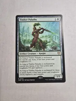 Timber Paladin Commander: Wilds of Eldraine Regular - Image 1