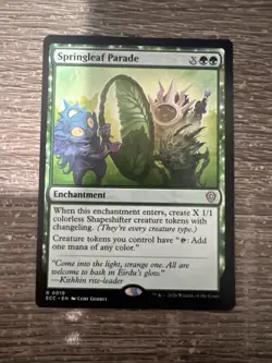 Springleaf Parade Commander: Lorwyn Eclipsed Regular - Image 1