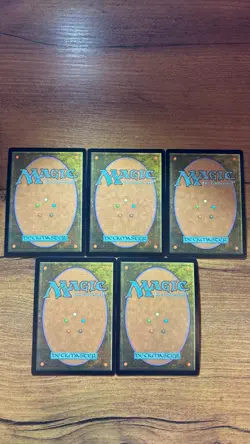 Plains, Forest, Island, Swamp, Mountain Set (Chocobo Track Foil) - FINAL FANTASY - Image 2