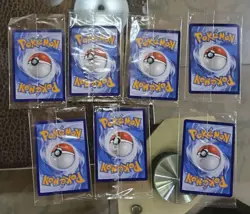2025 Pokemon TCG S.Chinese Gem Pack Quaxly Promo Sealed Lot*7 EM68 - Image 2