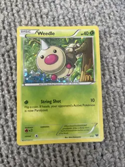 Pokemon TCG Weedle Mcdonalds Promos 1/12 Holo Promo Promo - Image 1