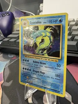 Pokemon TCG XY Evolutions 2016 Gyarados Reverse Holo Rare Card 34/108 Nm - Image 2