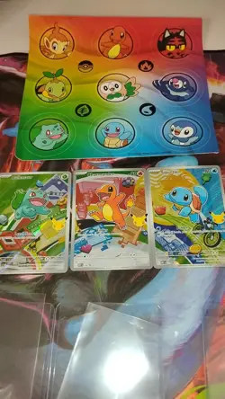Pokemon 2026 First Partner Illustration Collection Series 1 Kanto Promos Set - Image 1