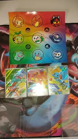 Pokemon 2026 First Partner Illustration Collection Series 1 Kanto Promos Set - Image 2