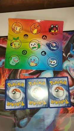 Pokemon 2026 First Partner Illustration Collection Series 1 Kanto Promos Set - Image 5