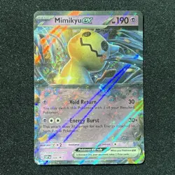 Mimikyu ex 004 - Pokemon Scarlet & Violet Black Star Promo Card - Near Mint - Image 1