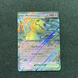 Mimikyu ex 004 - Pokemon Scarlet & Violet Black Star Promo Card - Near Mint - Image 2