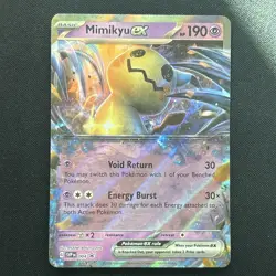 Mimikyu ex 004 - Pokemon Scarlet & Violet Black Star Promo Card - Near Mint - Image 3