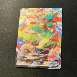 Pokemon Snorlax VMAX 142/202 Swsh01 Ultra Rare Holo 340 HP - Image 1