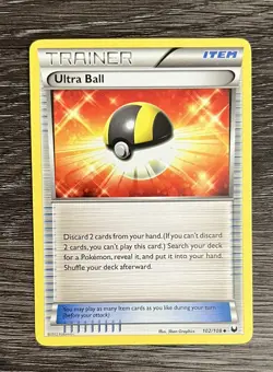 Ultra Ball 102/108 - Dark Explorers - Uncommon - Pokemon Card TCG - Image 1