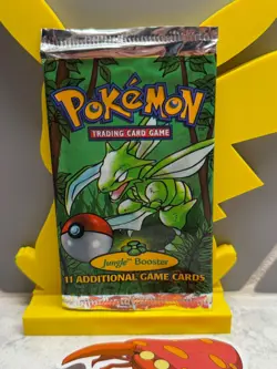 *EMPTY* 3 Pokemon Booster Pack Sleeves - Jungle Set - Image 5