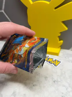 *EMPTY* 3 Pokemon Booster Pack Sleeves - Base Set - Image 4