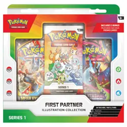 Pokemon TCG First Partner Illustration Series 1 CASE (6 BOXES) SEALED - Image 2