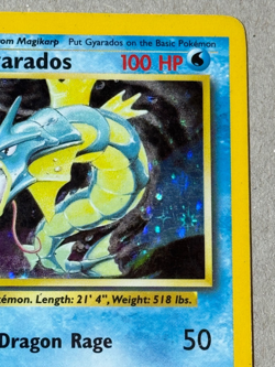 Pokemon TCG 1999 Base Set Gyarados Holo 006/102 - Image 3