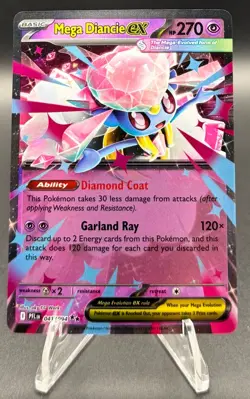 Mega Diancie ex 041/094 - Pokemon TCG - Phantasmal Flames - Double Rare - Image 1