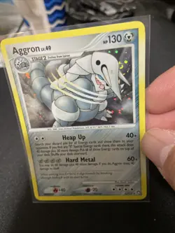 Pokemon TCG - Aggron - Mysterious Treasures 1/123 - Holo Rare - LP - Image 1