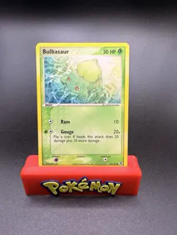 Pokemon TCG Bulbasaur 55/112 FireRed & LeafGreen Regular Common 2004 LP - Image 1