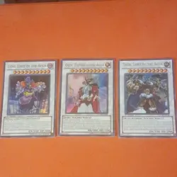 Yu-Gi-Oh! Storm of Ragnarok Loki Odin Thor Synchro Holo 1st Edition 3 Card Lot - Image 1