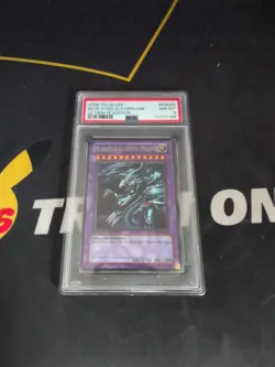 Yugioh PSA 8 NM-MT Blue-Eyes Ultimate Dragon JMP-EN005 Ultimate Edition S#4340 - Image 1