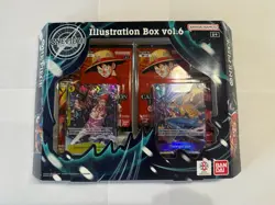 Bandai One Piece Card Game Illustration Box vol.6 English Sealed Booster Promo - Image 1