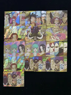 One Piece Game Card Monkey D Luffy Nami Rayleigh Sanji Kaido Lot*13 JA43 - Image 1