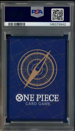 2024 One Piece OP08 Japanese #118 Silvers Rayleigh Manga Alternate Art PSA 10 - Image 2