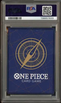 2025 One Piece OP13 EN Special Alternate Art #119 Monkey D. Luffy PSA 10 - Image 2