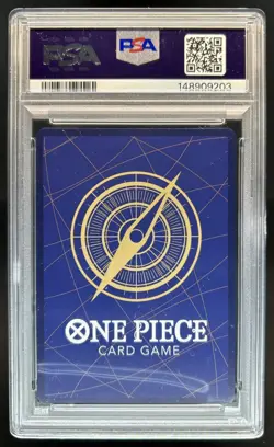 2026 One Piece Azure Sea's Seven Dracule Mihawk Manga Alt Art #OP14-119 PSA 10 - Image 2