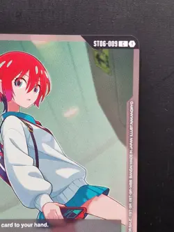 Gundam Card Game - Amate Yuzuriha (Machu) (ST06 Release Event) ST06-009 C - NM - Image 3