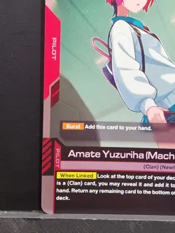 Gundam Card Game - Amate Yuzuriha (Machu) (ST06 Release Event) ST06-009 C - NM - Image 4