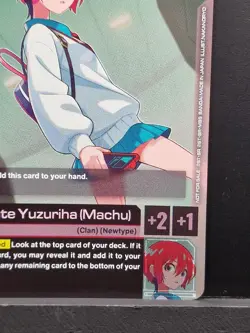 Gundam Card Game - Amate Yuzuriha (Machu) (ST06 Release Event) ST06-009 C - NM - Image 5