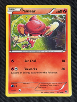 Pansear ~Tomokazu Komiya Gallery ~ Pokemon Cards - Image 1