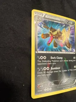 Krookodile Holo Shiny Secret Rare Card 127/124 Dragons Exalted B025 - Image 2