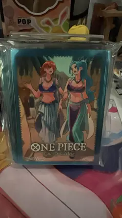 Nami & Vivi 70 Sleeves One Piece Card Game Authorized Store Edition Vol.1 EF25 - Image 1