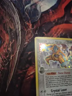 Deoxys 2/17 Pokemon TCG Pop Series Holo Foil Rare Card Moderately Played MP - Image 3