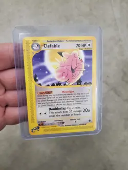 Pokemon TCG Clefable 41/165 Expedition E Card 2002 MP - Image 1