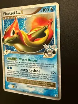 Pokemon TCG Floatzel GL LV.X Holo Ultra Rare Card 104/111 Rising Rivals 104/111 - Image 3