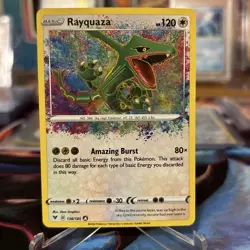 Pokemon TCG Rayquaza Vivid Voltage Holo Rare Card 138/185 💎 NM - Image 1