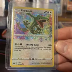 Pokemon TCG Rayquaza Vivid Voltage Holo Rare Card 138/185 💎 NM - Image 3
