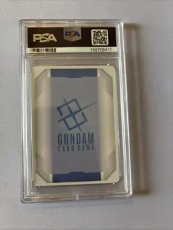 2025 Gundam Card Game Unforeseen Incident Winner 014 PSA 10 Gem Mint - Image 2