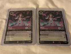 LORCANA 2025 Belle Accomplished Mystic Disneyland EXCLUSIVE Promo Card 41/P3 - Image 1