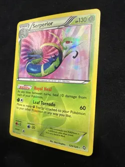 Pokemon TCG Serperior Card 125/124 Shiny Rare BW Dragons Exalted - Image 3