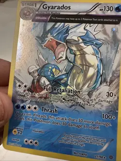 COSMOS Holo Gyarados 21/98 XY Ancient Origins Promo Nintendo Pokemon Card LP - Image 4