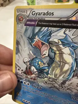 COSMOS Holo Gyarados 21/98 XY Ancient Origins Promo Nintendo Pokemon Card LP - Image 5