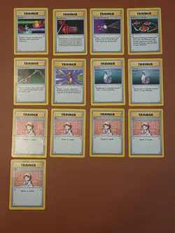 Pokemon Base Set Shadowless Lot (33 Cards) Vintage WOTC – Damaged/Creased - Image 3