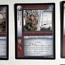 Decipher Lord of the Rings TCG 7R/8R 12 Rare Card Lot Rohirrim Eowyn Theoden - Image 3