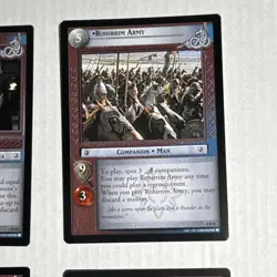 Decipher Lord of the Rings TCG 7R/8R 12 Rare Card Lot Rohirrim Eowyn Theoden - Image 5