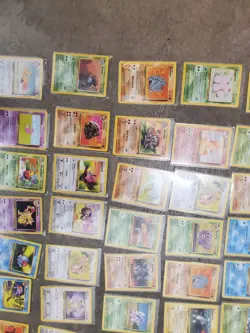 Pokemon WOTC Vintage 50 Cards Jungle Set Fossil Mixed Lot Nm To Mp #1 - Image 5