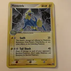Manectric Holo Rare Emerald Card 007/106 NM Condition - Image 1