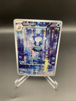 Pokemon TCG Poliwhirl Full Art 176/165 151 Card NM - Image 1